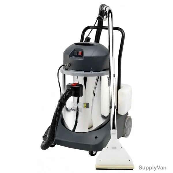 Lavor Carpet and Upholstery Injection Extraction Machine, APOLLO, 1200W, 50 Litres, Black and Silver