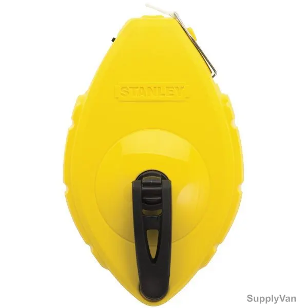 Stanley Chalk Line, 0-47-440, ABS, 30 Mtrs, Black and Yellow — image 1