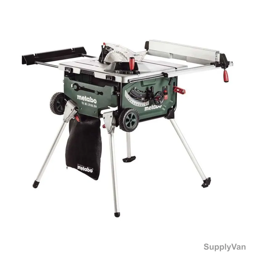 Metabo Cordless Table Saw, TS-36-LTX-BL-254, 613024850, 36V, 254MM