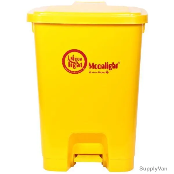 Moonlight Dust Bin With Pedal, 73916, 30 Litres, Polypropylene