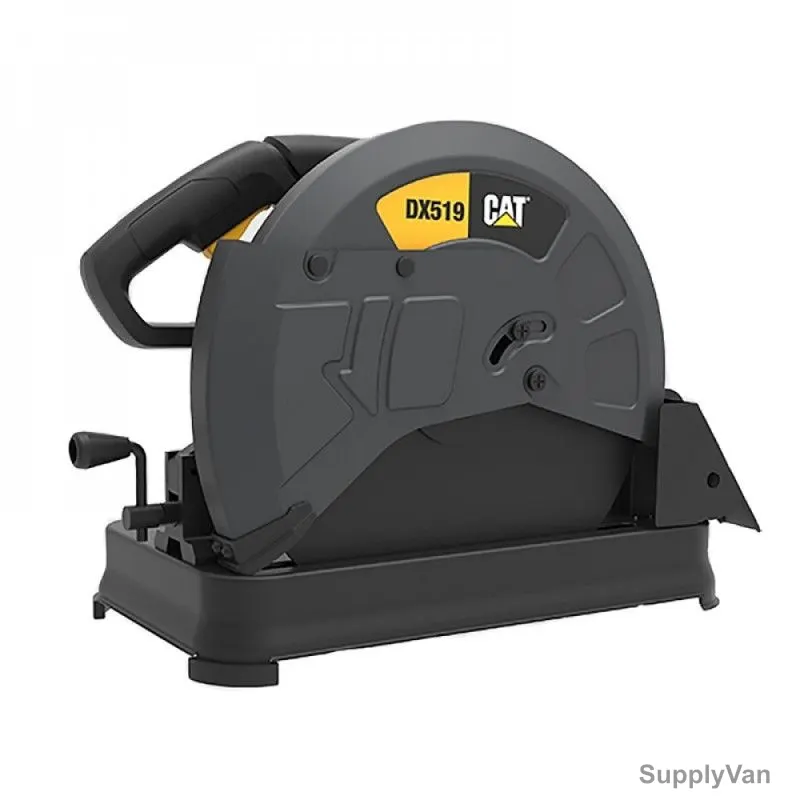 Caterpillar Cut Off Saw, DX519, 2200W, 4300 RPM, 25.4MM Bore Size x 355MM Blade Dia — image 1