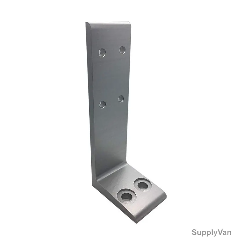 Extrusion Floor Mount Base Plate Bracket, 20 Series, 6 Hole, Aluminium
