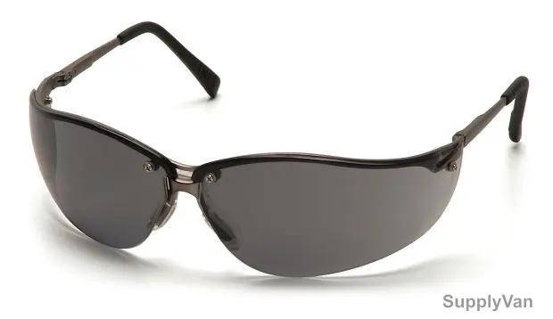 Pyramex Safety Spectacles, SGM1820S, V2-Metal, Grey
