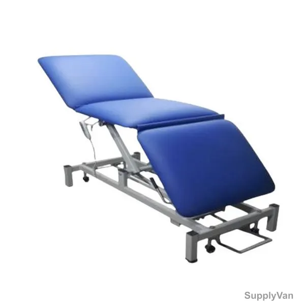 3 Section Electric Examination Couch Without Side Rail, EC-19061-S3, Steel, 225 Kg Loading Capacity — image 1