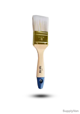 Tuf-Fix Paint Brush, 1PBWM, Polyester, 1 Inch, Cream