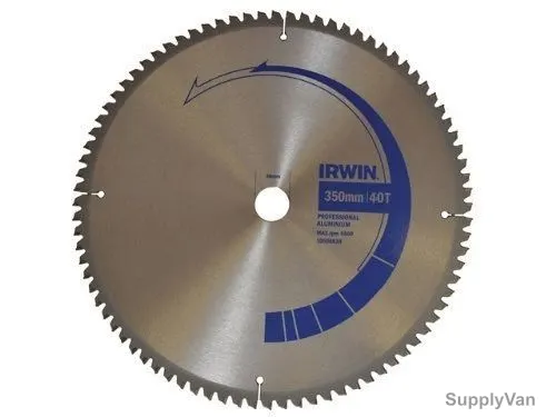 Irwin Circular Saw Blade, IRW10506827, 350x30mm, 40Teeth
