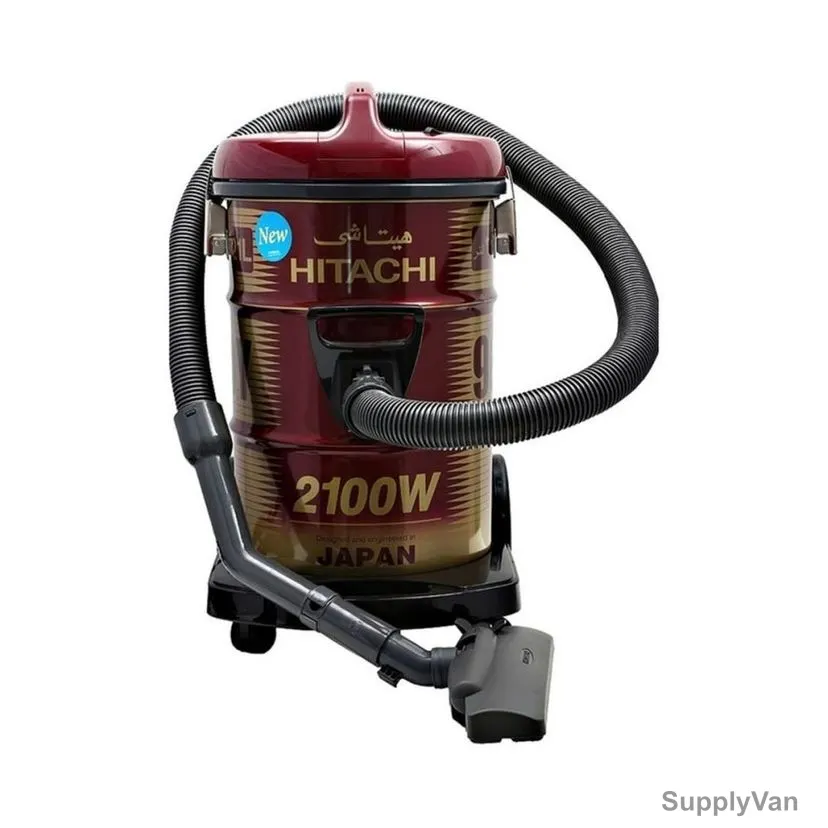 Hitachi Vacuum Cleaner, CV960Y24CBSPG-SWR-SBK, 2100W, 21 Ltrs, Red and Gold — image 1