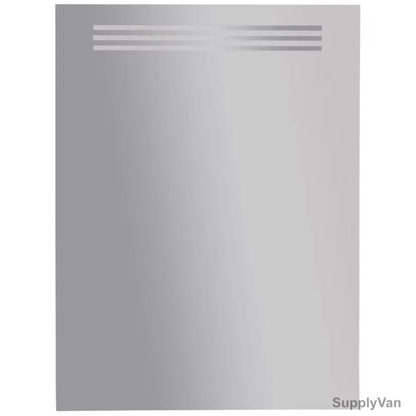 Argent Crystal LED Light Mirror, YJ-1702-W, Rectangular