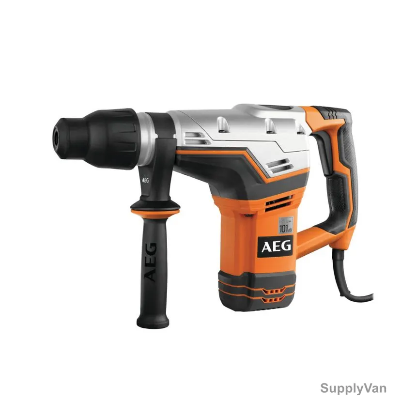 AEG Tradesmann Chipping Hammer, MH5G, SDS-Max, 220V, 1100W, Black and Orange — image 1