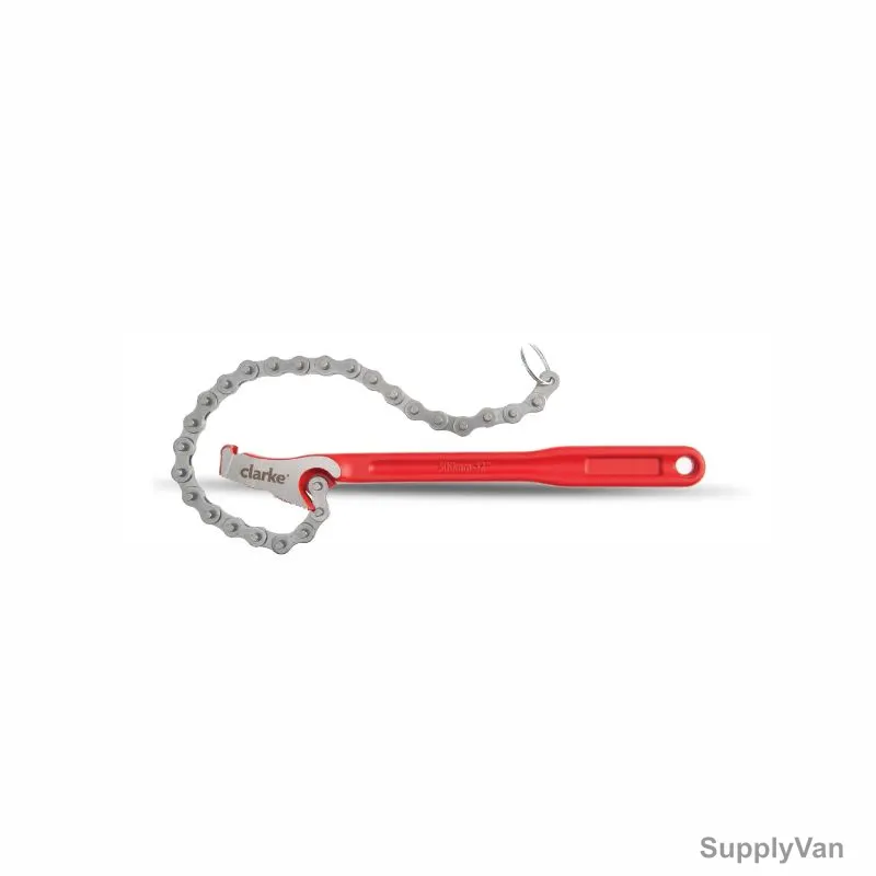 Clarke Chain Pipe Wrench, CPW4C, 4 Inch
