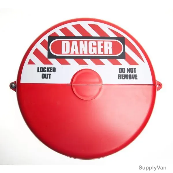 Loto-Lok Valve Lockout, VL-PGT-250325, 250-325MM, Red