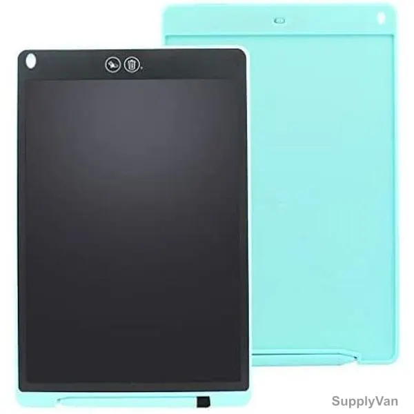 LCD Writing Pad, ABS, 12 Inch, Blue