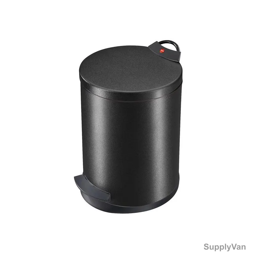 Hailo Pedal Waste Bin, HLO-0520-161, Pedal Bin T2 L, 19 Litres, Black