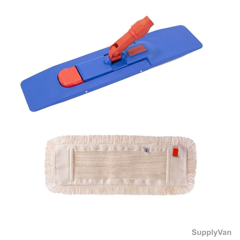 Bayersan Magnet Mop Frame With 4 Pcs Extra Tufting Mop Sleeve, J000919+J000920, Plastic, 50CM