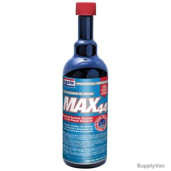 Cyclo Max44 Total Fuel System Cleaner, APYC44B, 16 Oz, 12 Pcs/Pack