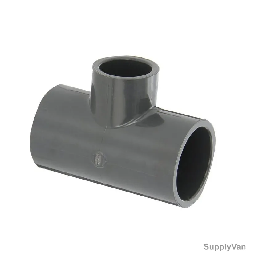Gf High Pressure Tee and Reducer Bush Set, PVC