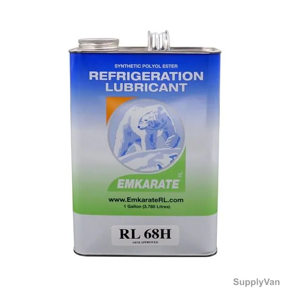 Emkarate Synthetic Polyol Ester Refrigeration Lubricant, RL68H, 1 Gallon