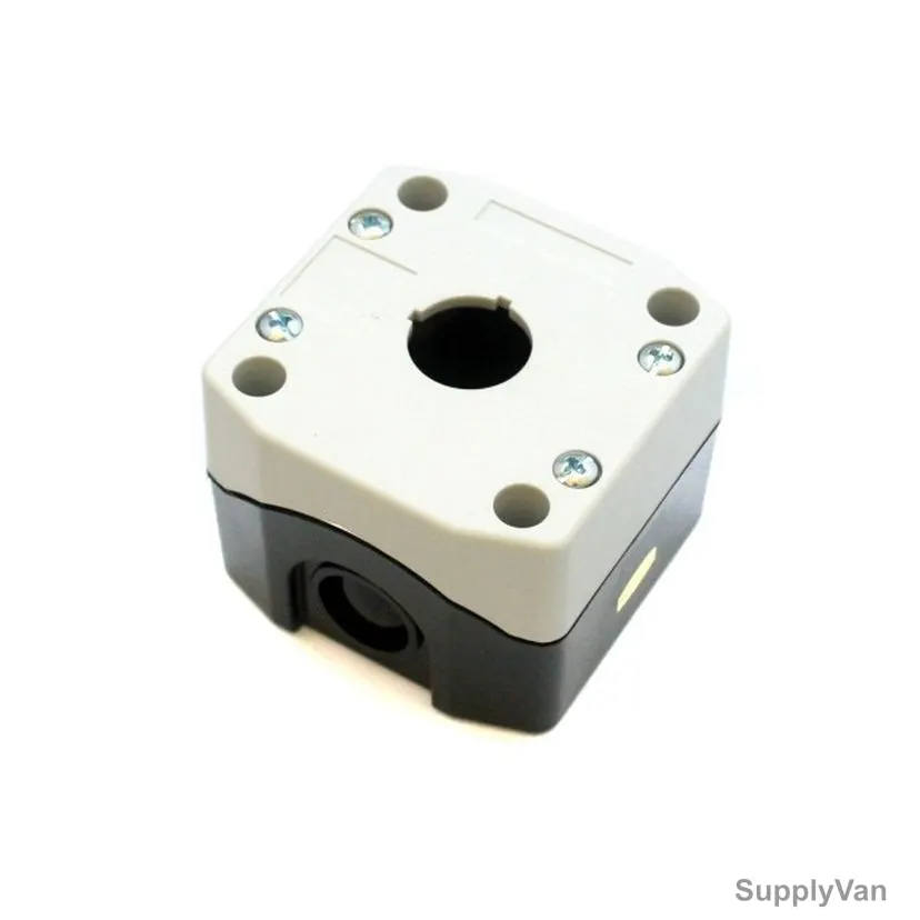 Auspicious Push Button Station Box, B1A, IP65, 22MM Hole Dia, 75MM Width x 56.5MM Depth