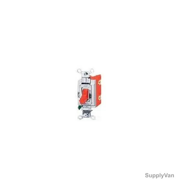 Hubbell 2 Way Toggle Switch, HUBHBL1221PLG, 20A, 120-277VAC