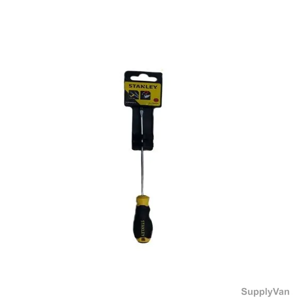 Stanley Screwdriver, STMT60820-8, Cushion Grip, 3 x 150MM, Black and Yellow
