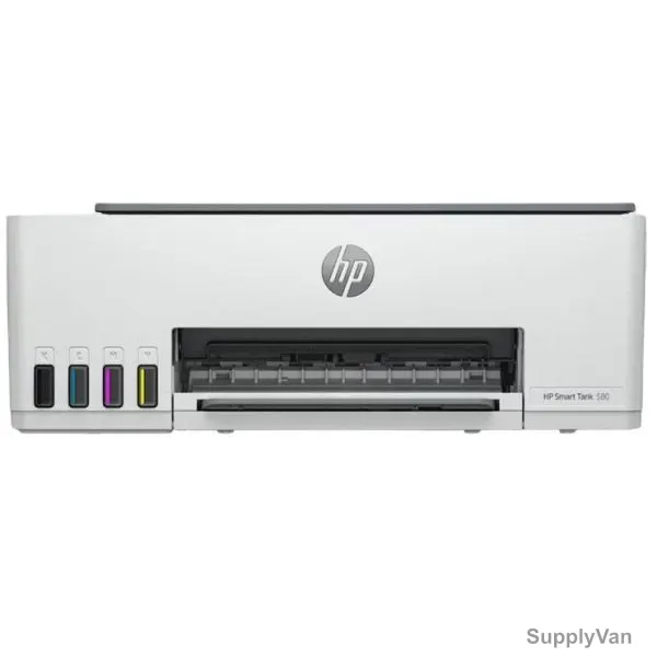 HP Smart Tank 580 Wireless All In One Printer, 1F3Y2A, 100 Sheets Capacity, White — image 1