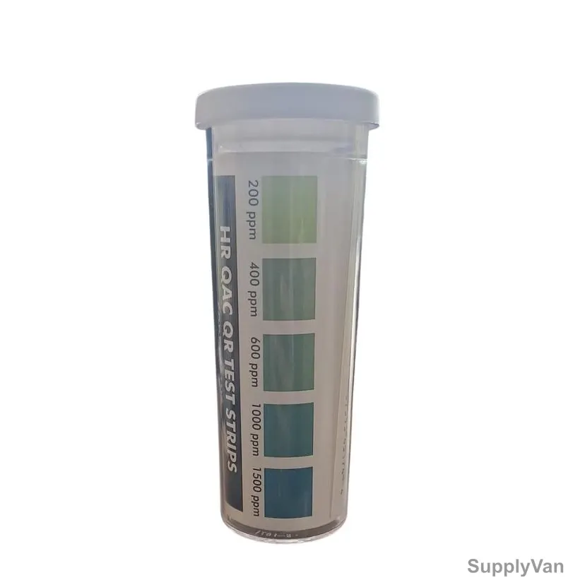 Lamotte High Range QAC QR Test Paper, 2951HR, 200-1500 PPM, 50 Strips/Vial — image 1