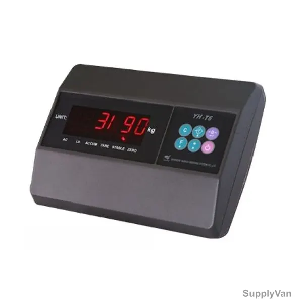 Yaohua Weighing Indicator, YH-T6, Black