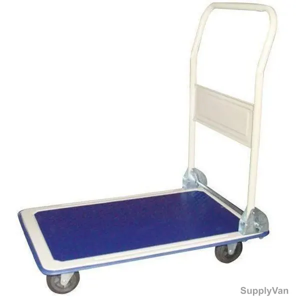 Foldable Platform Trolley, SH-Trolly-300kg, 300Kg, Blue and White