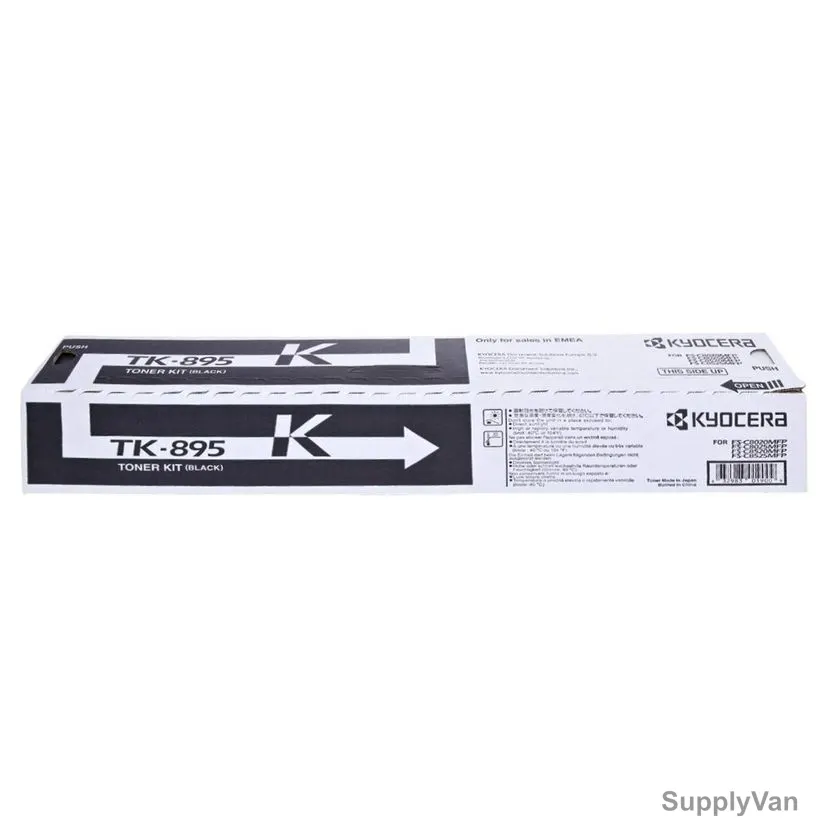 Kyocera Toner Cartridge, TK-895K, 12000 Pages, Black — image 1