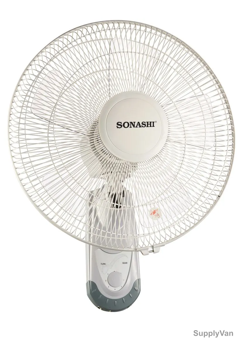 Sonashi Wall Fan, SF-8029W, 16 Inch, 60W, Grey — image 1