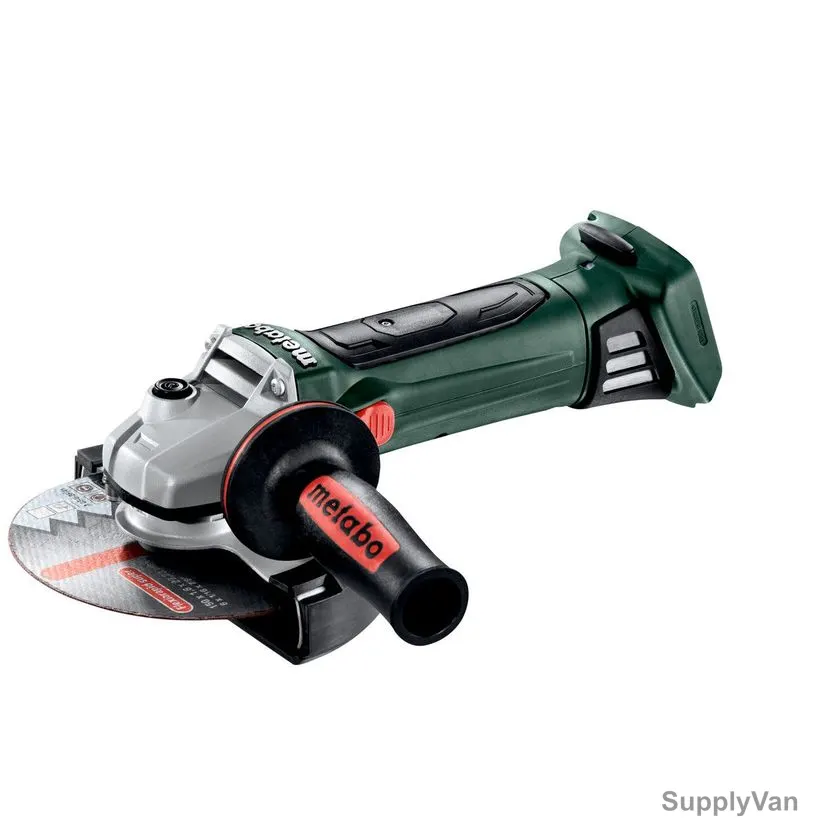 Metabo Cordless Angle Grinder TV00 With MetaLoc Case, W-18-LTX-150-Quick, 18V, 150MM