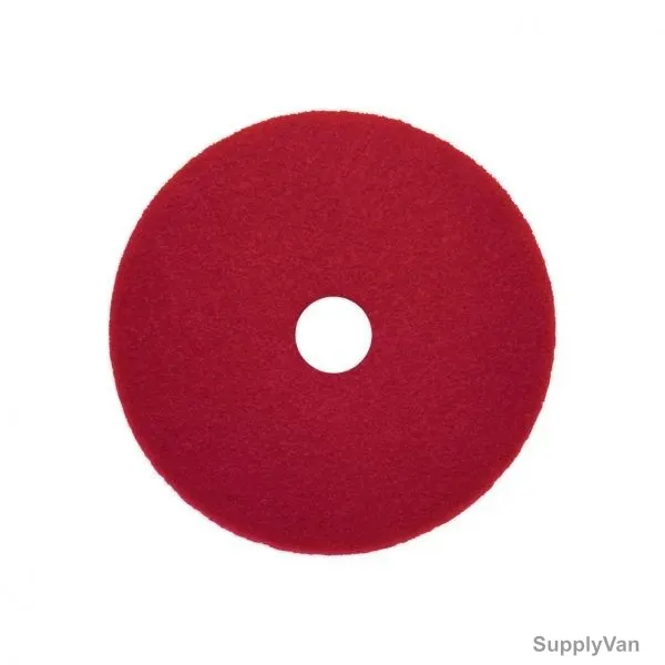 Arcora Sunshine Pad, 1086-ADP-500RO, Sunshine Series, 17 Inch, Red, 400 RPM