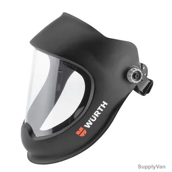 Wurth Face Shield Ultimate, 0899101205, Polyamide, Black