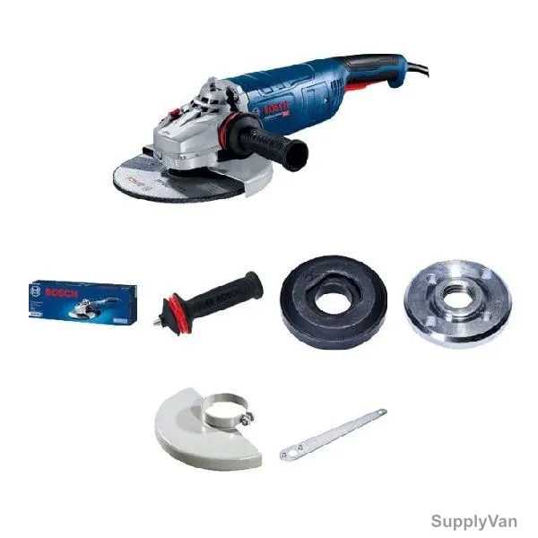 Bosch Professional Angle Grinder Kit, GWS-24-230, 2400W, M14, 230MM Disc Dia, 7 Pcs/Kit — image 1