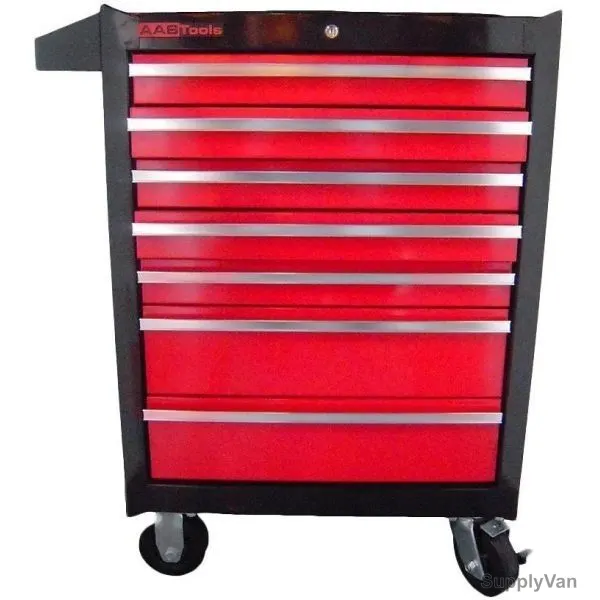 AABTools Drawer Trolley, TBR4007D-X, 7 Drawers