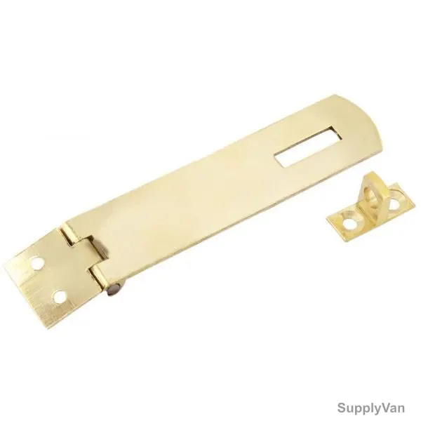 Robustline Hasp And Staple, 9x2CM, Brass