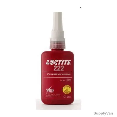Loctite Threadlocking Adhesive, 222, 50ml