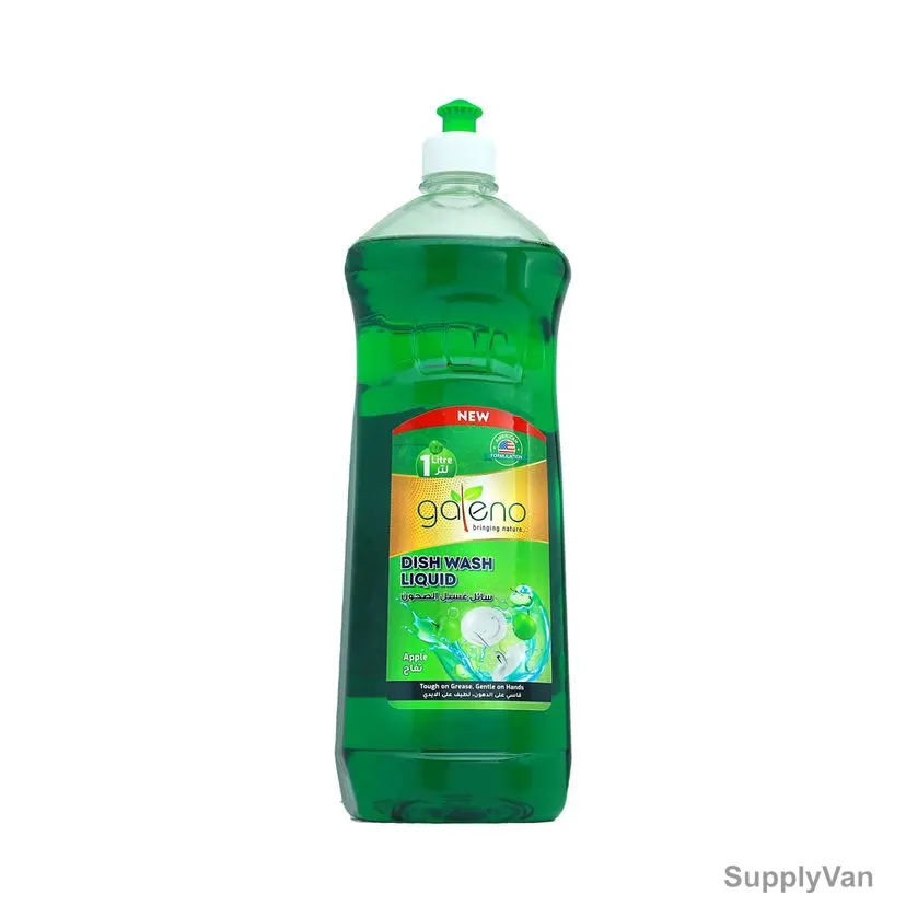 Galeno Dish Wash Liquid, GAL0165, Apple, 1 Ltr