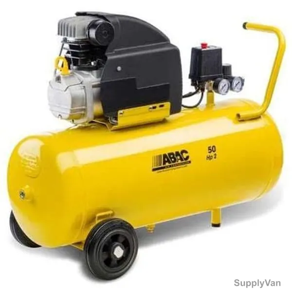 Abac Air Compressor, MC-B20/50, 8 Bar, 2 HP, 50 Ltrs