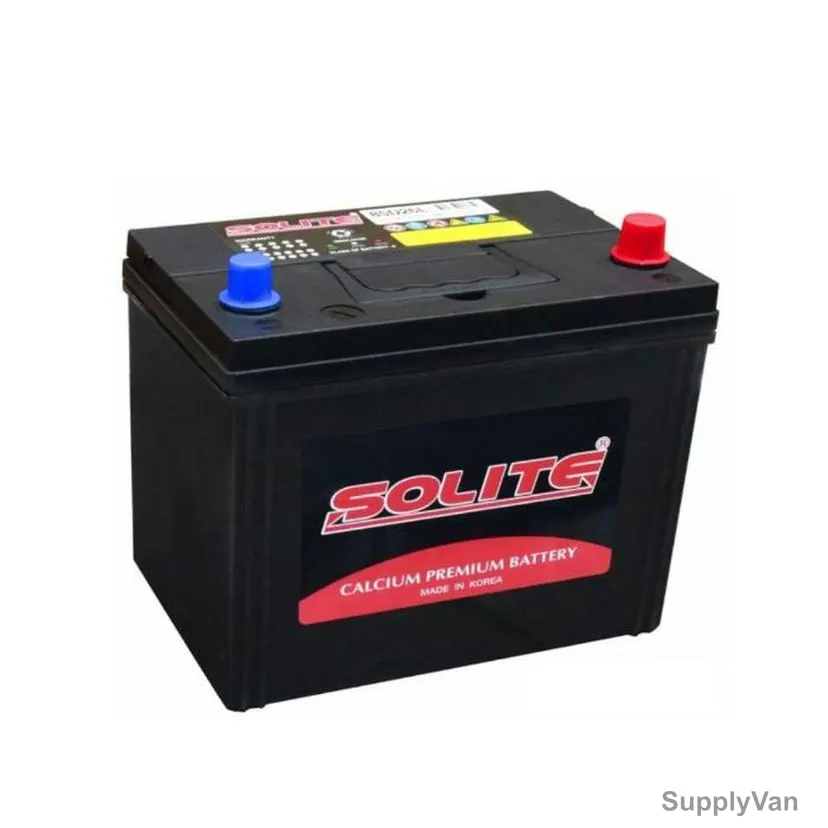Solite Car Battery, 85D26L-MF, 12V, 70Ah