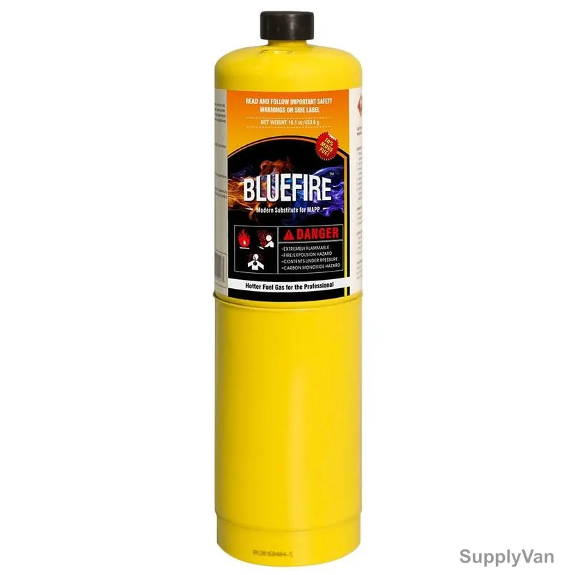 Bluefire Disposable Fuel Cylinder, Mapp Pro, 925GM, Yellow