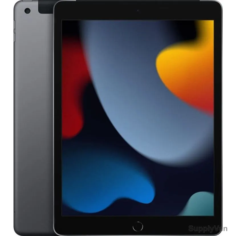 Apple iPad 2021 9th Generation Tablet With Screen Guard and Case, 12MP, 10.2 Inch Display, 256GB Storage, Space Grey — image 1