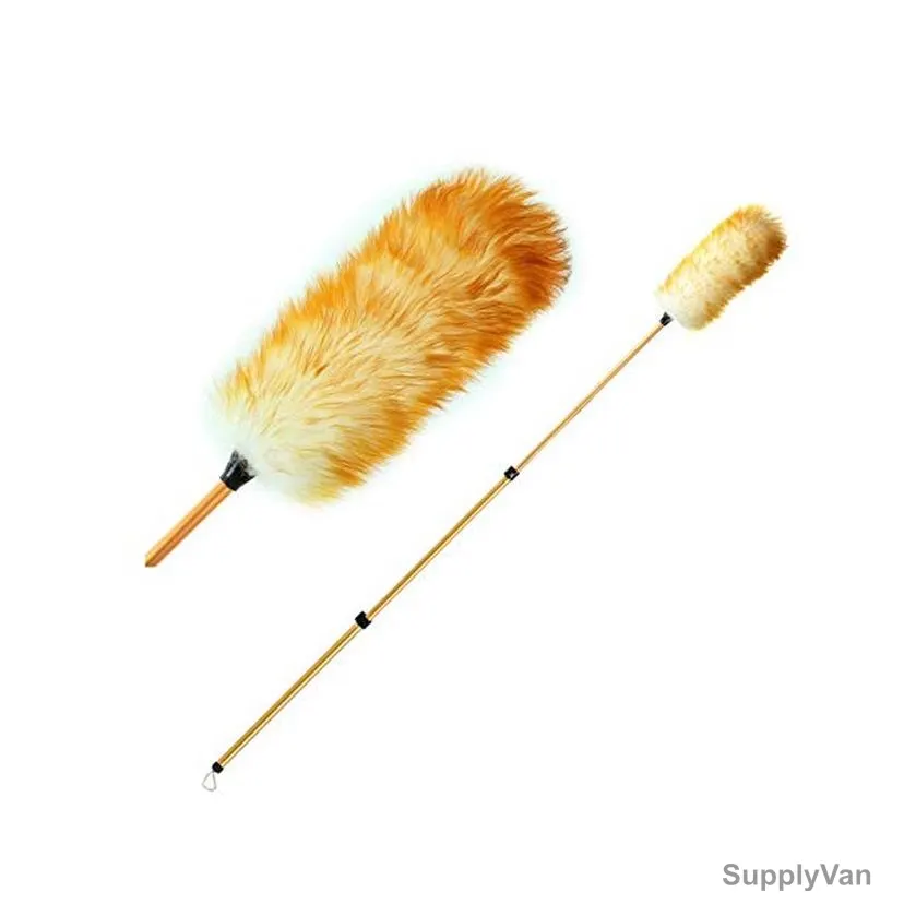 Akc Extendable Feather Duster With Stainless Steel Handle, PP21, 80CM