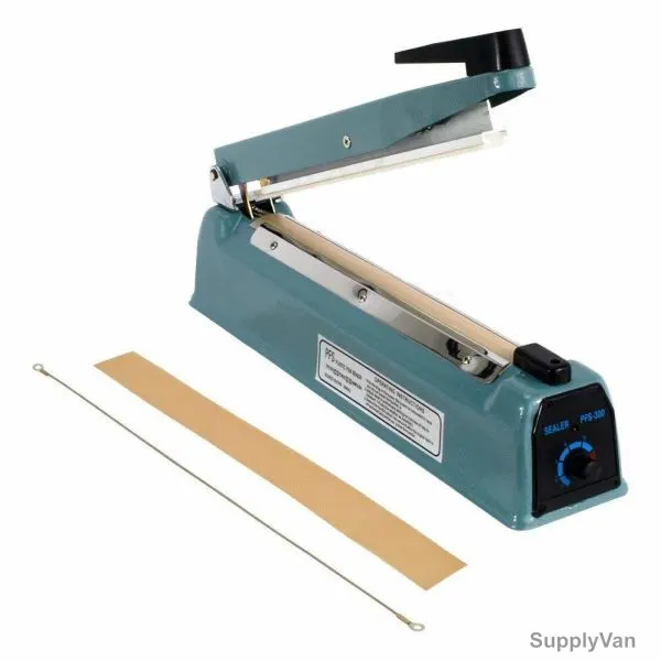 Manual Heat Sealer Machine, FS-300, FS-Series, Metal, 300MM, 400W — image 1