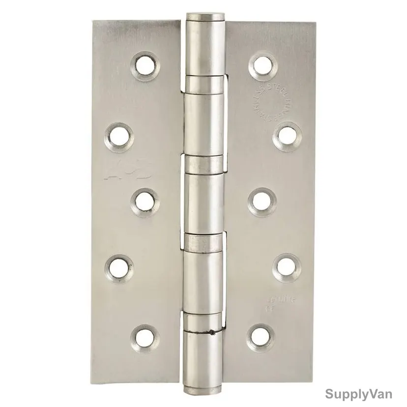 ACS 4 Bearings Stainless Steel Hinge, 533-4BB-SS, Silver