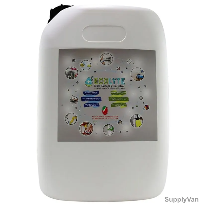 Ecolyte Plus 100% Natural Multi-Surface Disinfectant, 20 Ltrs — image 1
