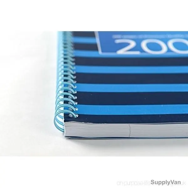 Pukka Wiro Jotta Pad, 6675-NVY-Blue, A4, 80 gsm, 200 Pages