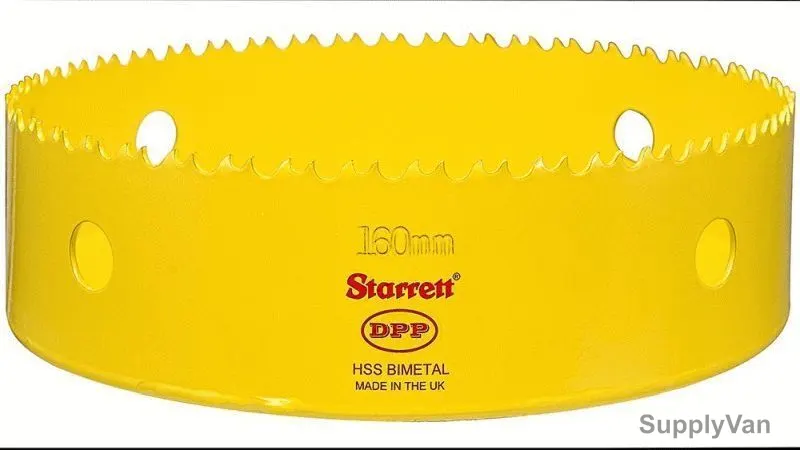 Starrett Dual Pitch Professional Hole Saw, DH160M, 160mm