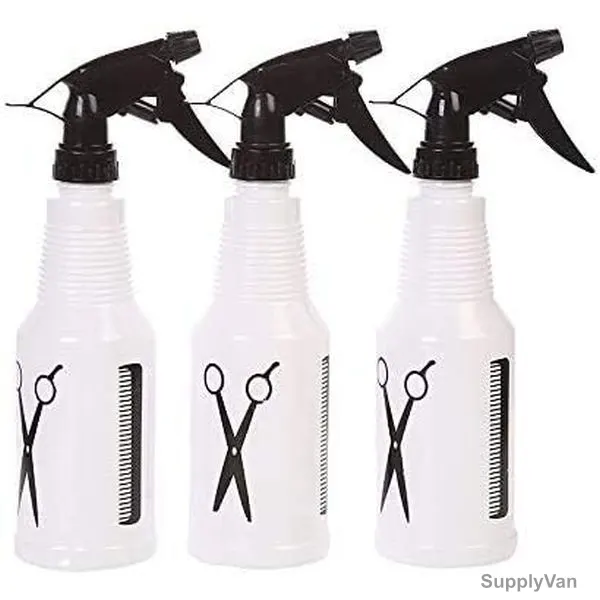 Hair Spray Bottle, Plastic, White, 3 Pcs/Pack — image 1