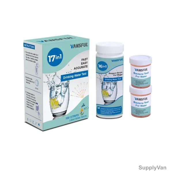 Vansful Drinking Water Test Strip With 2 Bottle Coliform, CS2024624, 0-240ppm — image 1